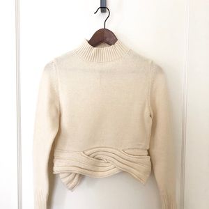 Maryam Nassir Zadeh Cream Sweater